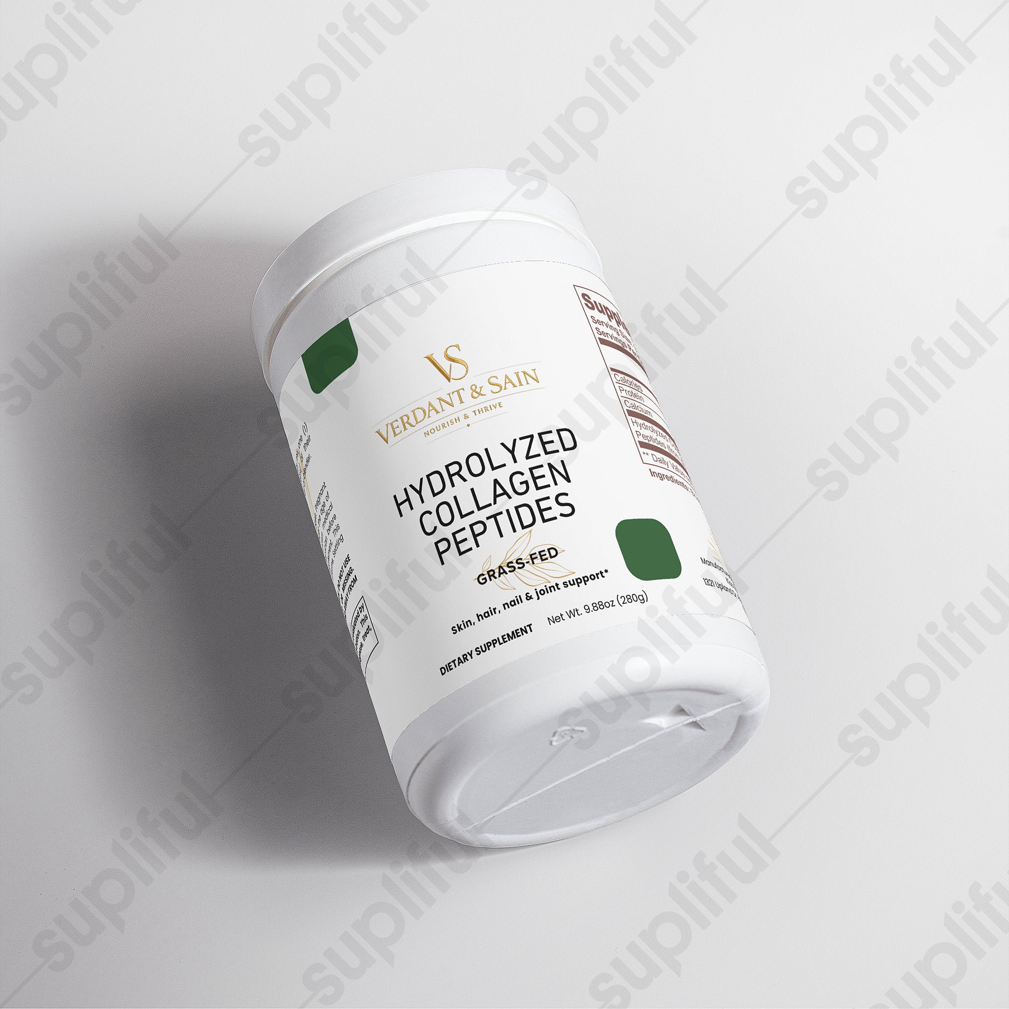 Verdant & Sein Grass-Fed Hydrolyzed Collagen Peptides