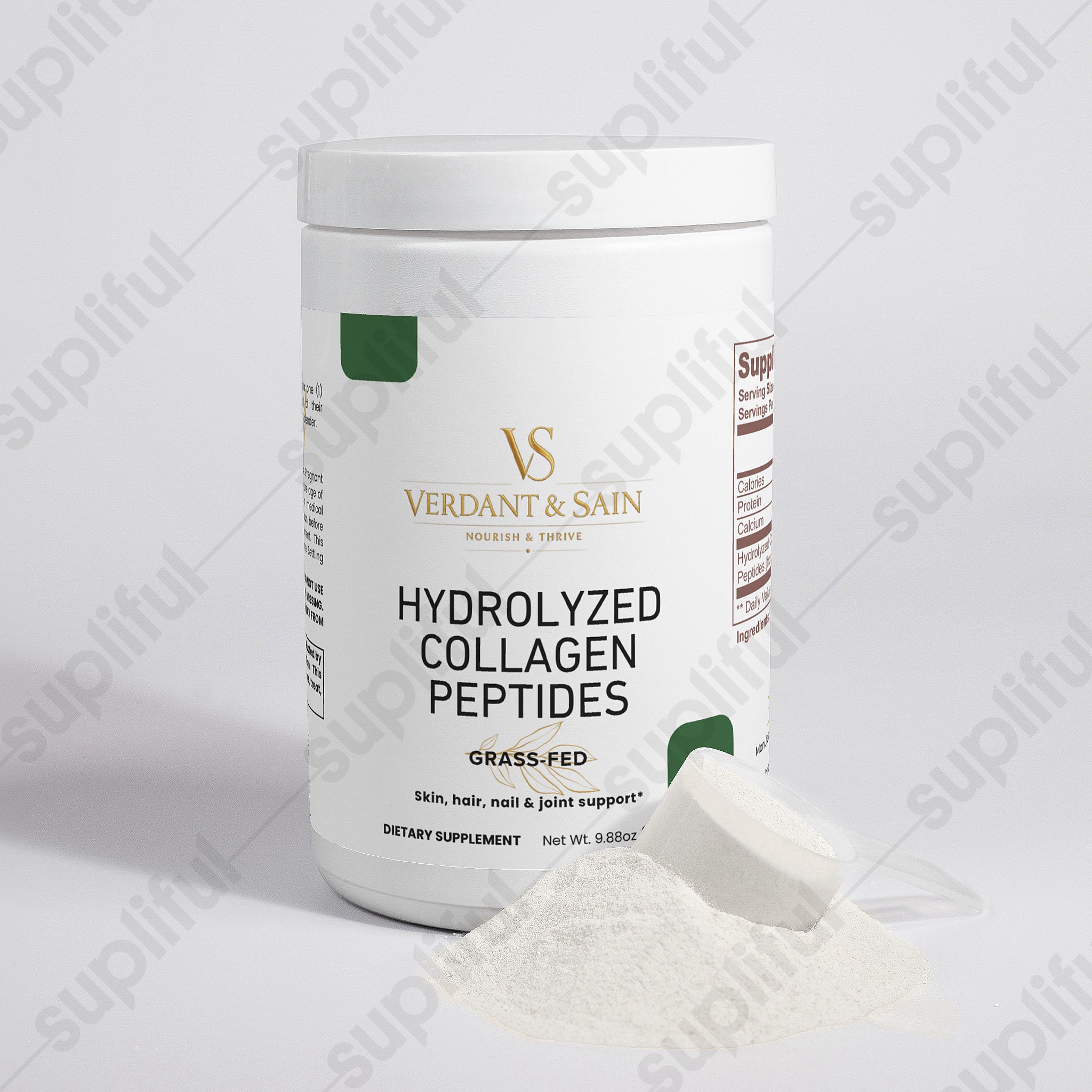 Verdant & Sein Grass-Fed Hydrolyzed Collagen Peptides