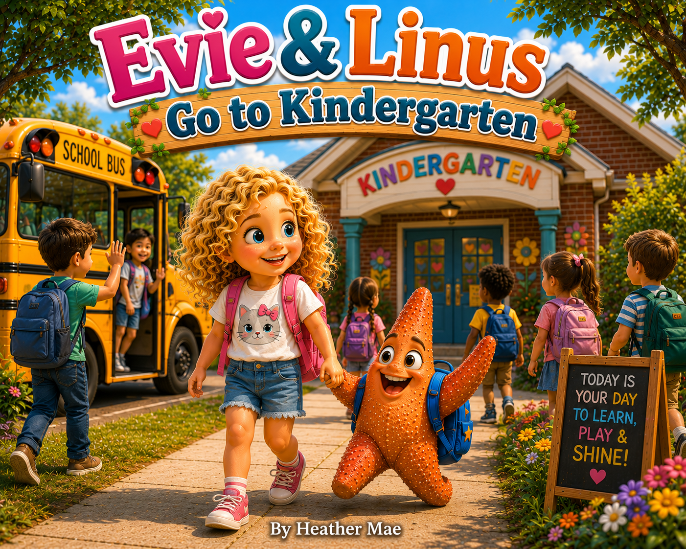 Evie & Linus Go to Kindergarten (Digital)