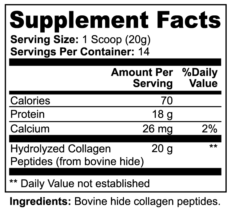Verdant & Sein Grass-Fed Hydrolyzed Collagen Peptides